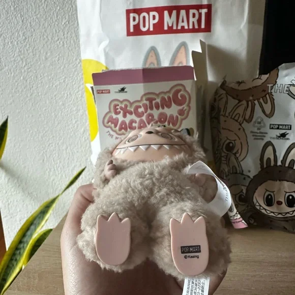 POP MART The Monsters Exciting Macaron Series - TOFFEE Open-Box Figure